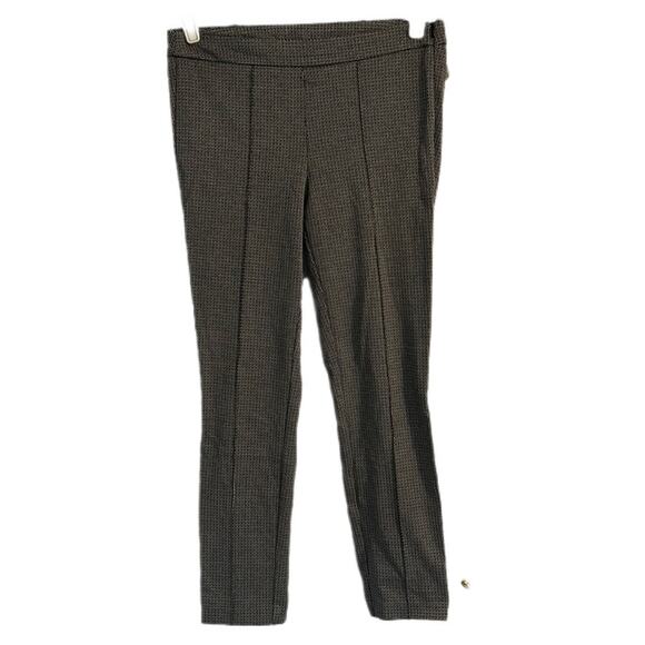 Mercer & Madison Woman's Pants Size 8 Black & White Print Pointe Knit - Picture 1 of 6